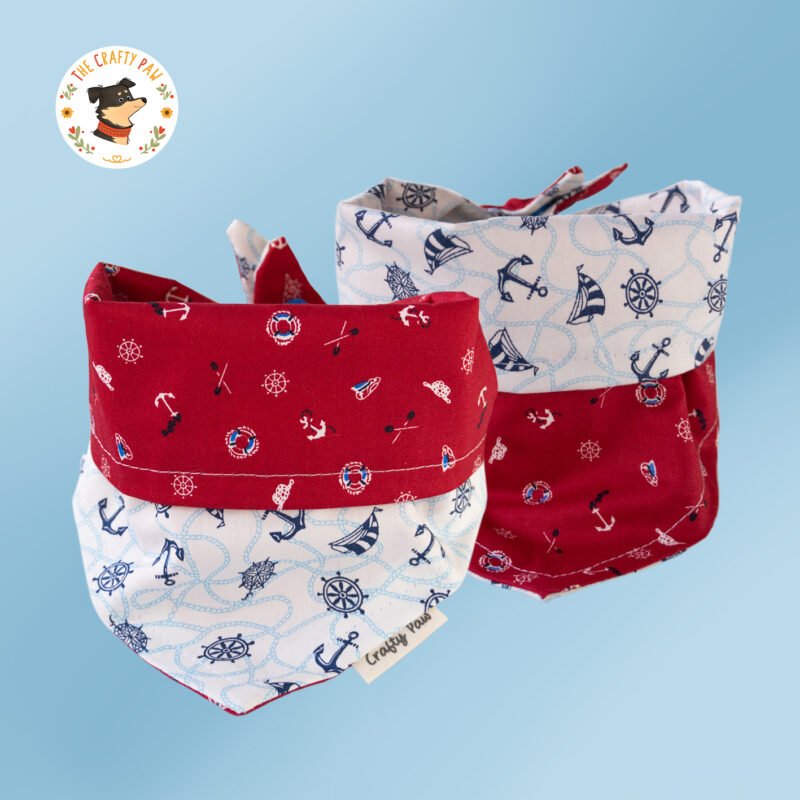 geometrical reversible bandana