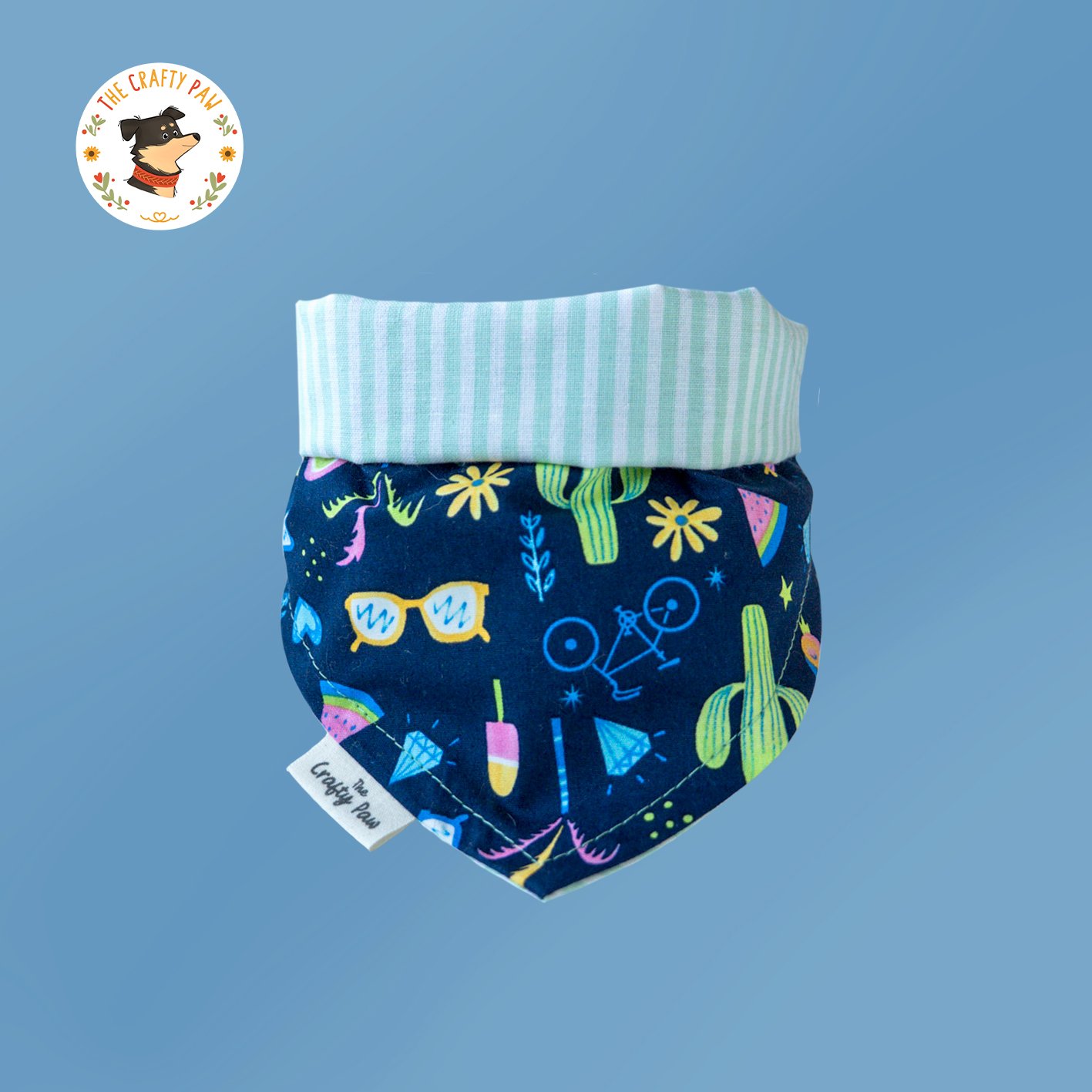 zingy cactus reversible bandana zingy cactus reversible bandana